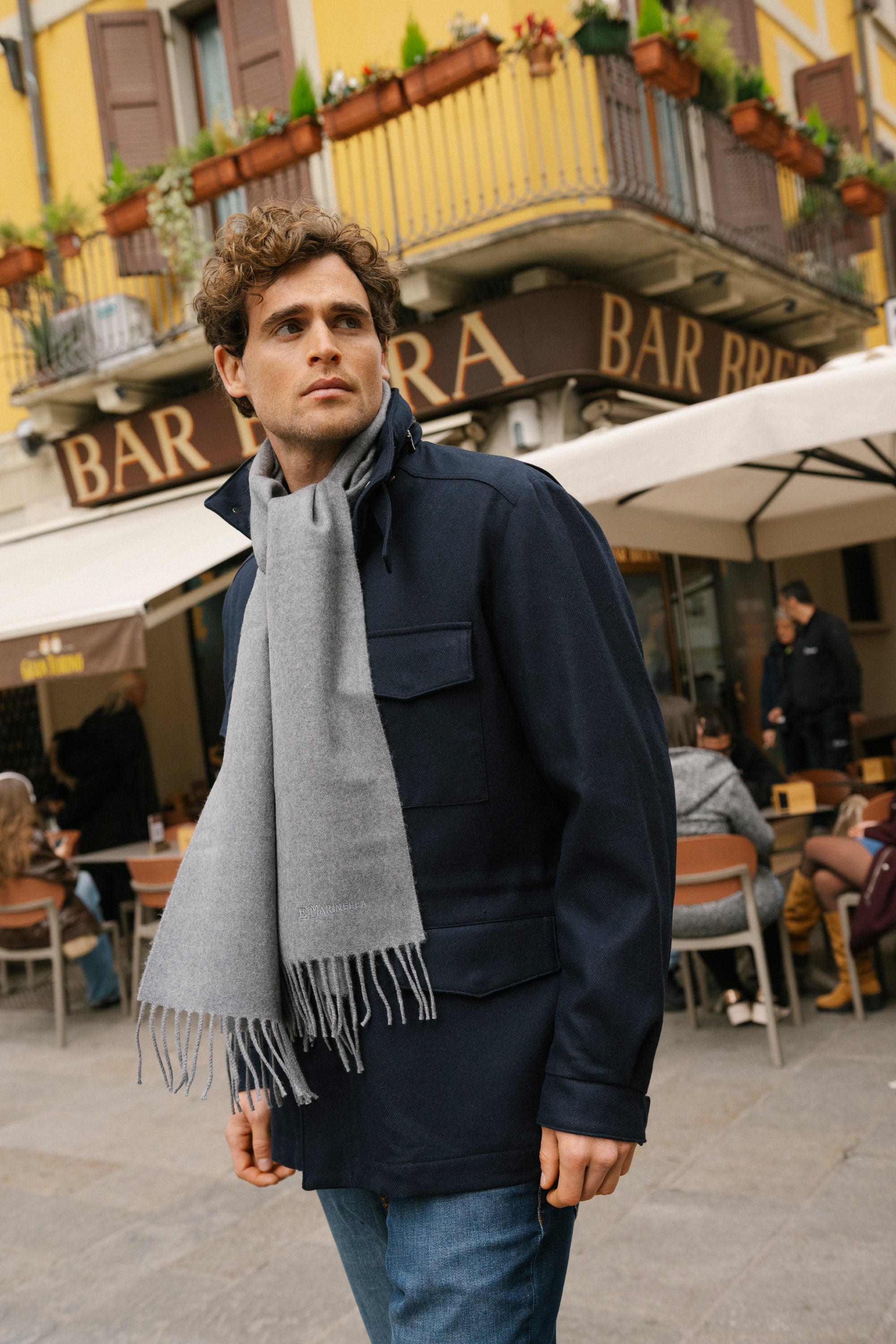 E.MARINELLA ストール メンズ Men's Scarves E. Marinella: Silk, Wool, Cashmere, Linen, Cotton