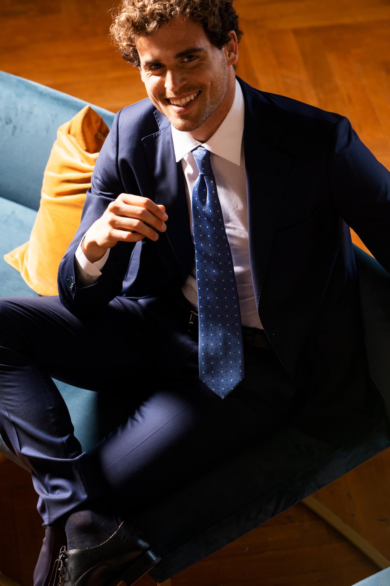 E. Marinella 5-Fold Ties: Printed Silk with 5 Handcrafted Folds