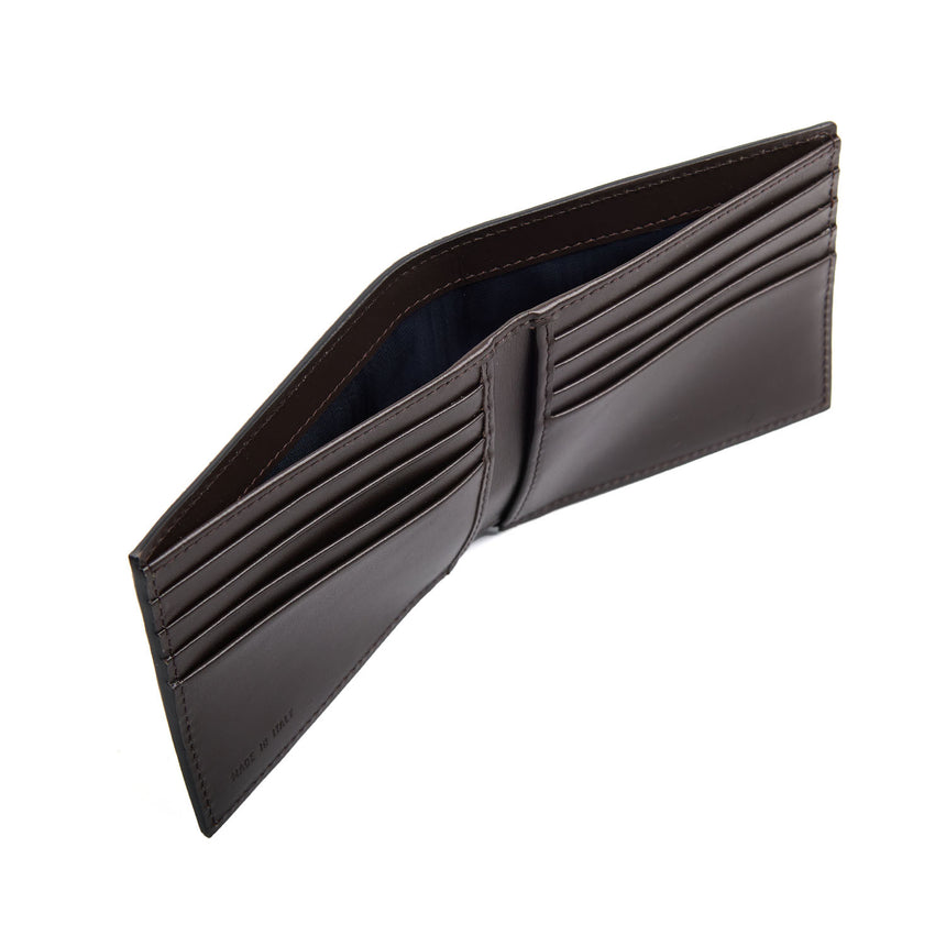 DARK BROWN HORIZONTAL WALLET