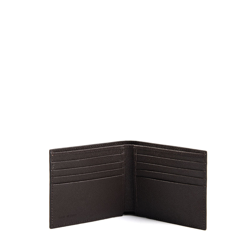 DARK BROWN HORIZONTAL WALLET