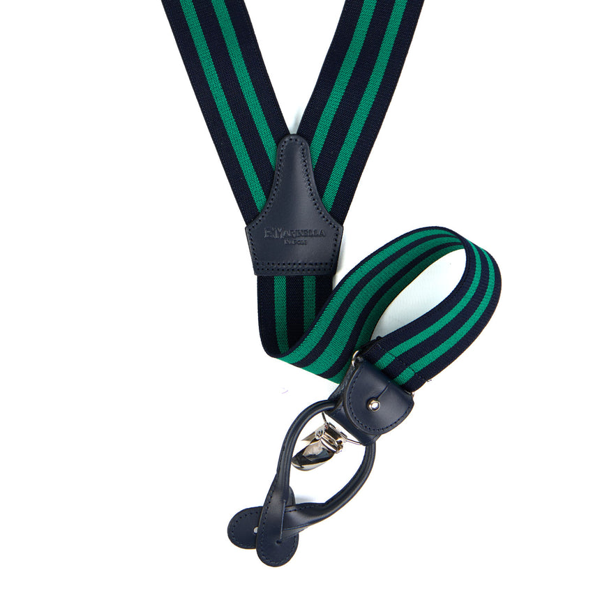 GREEN AND BLUE BRACES