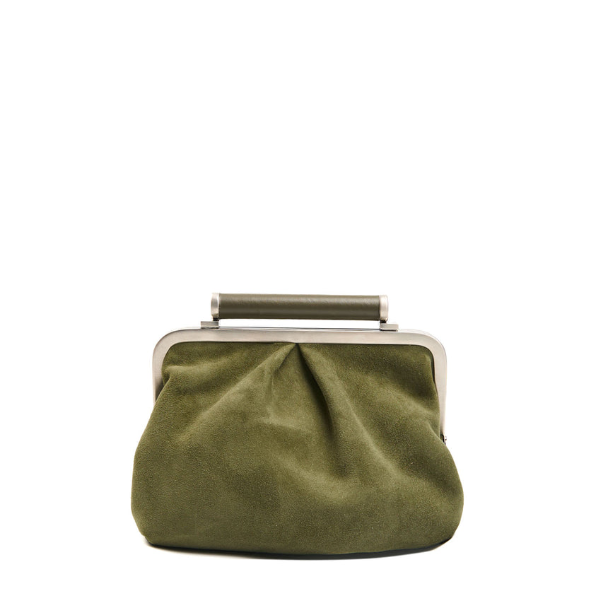 OLIVE GREEN PARTY CLUTCH