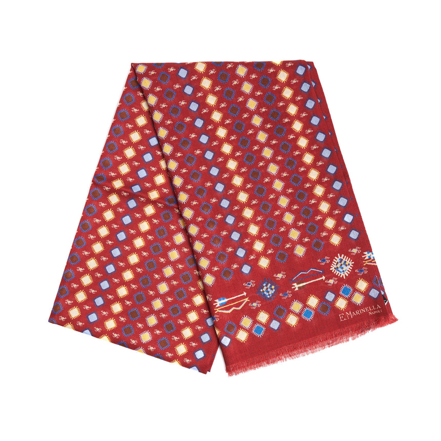 SCIARPA TUBOLARE BORDEAUX