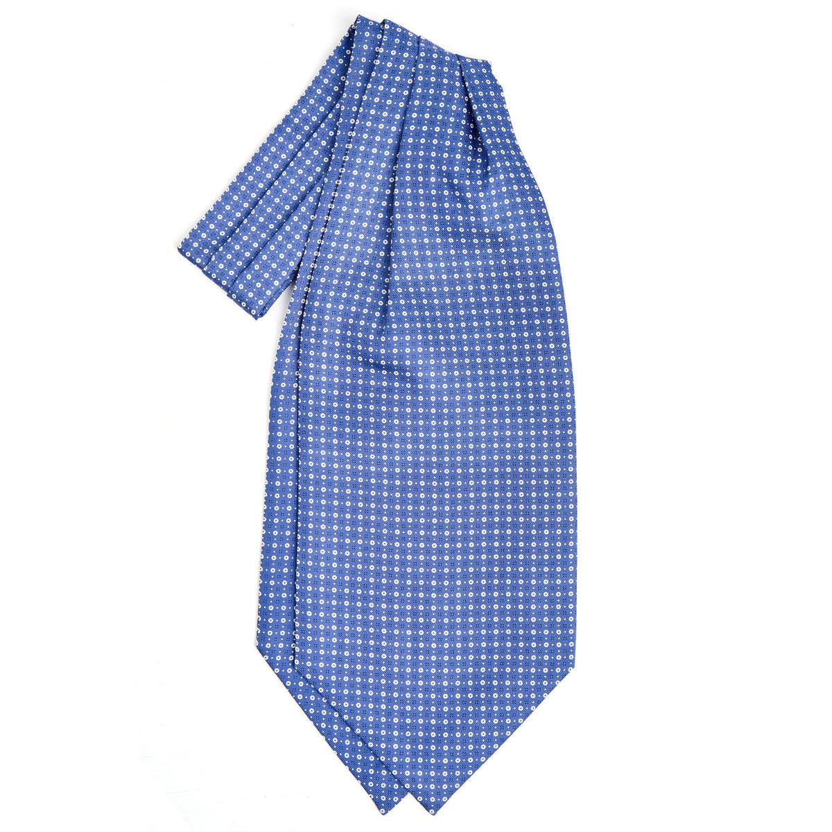 Powder Blue Gold Bees Silk Tie