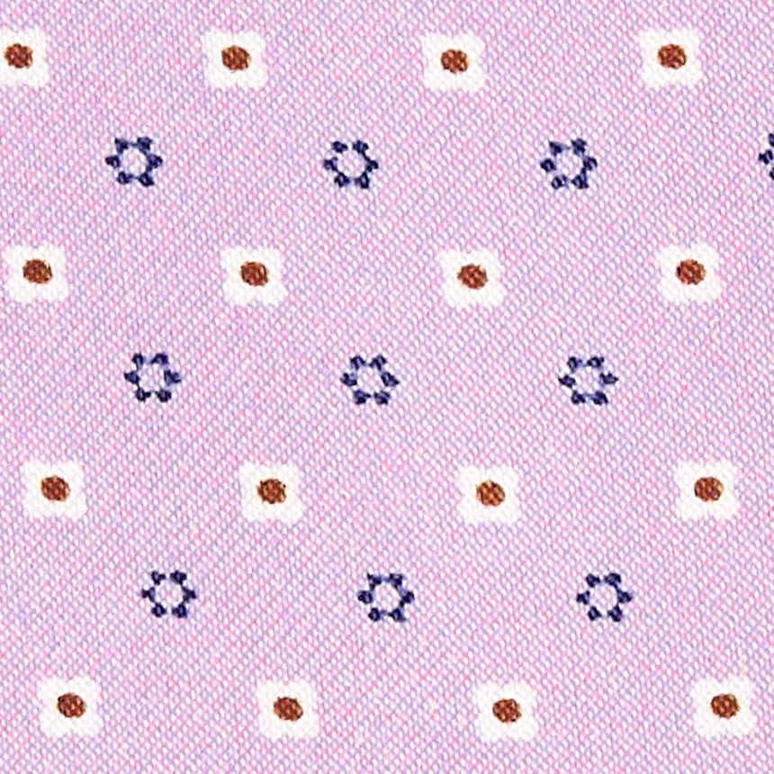 CRAVATTA ASCOT IN SETA FUCSIA