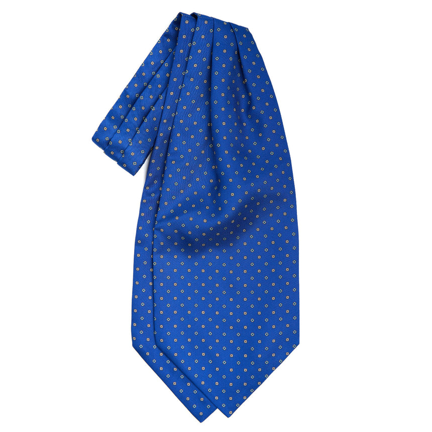BLUETTE SILK ASCOT TIE