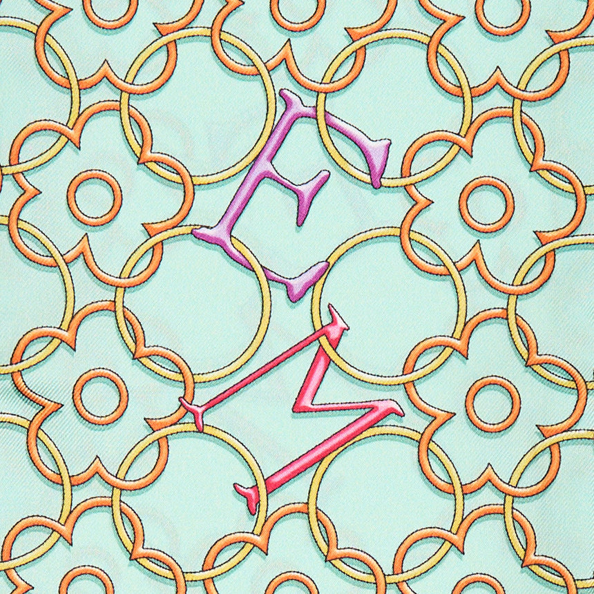 LIGHT GREEN SILK BANDEAU