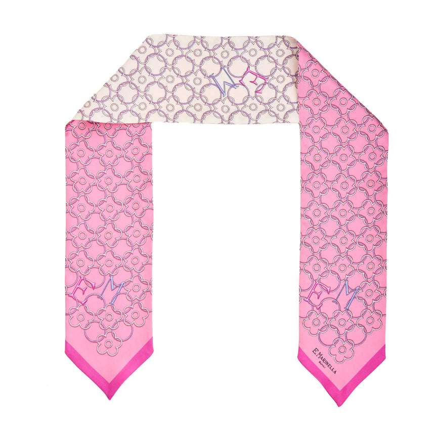 BANDEAUX IN SETA ROSA