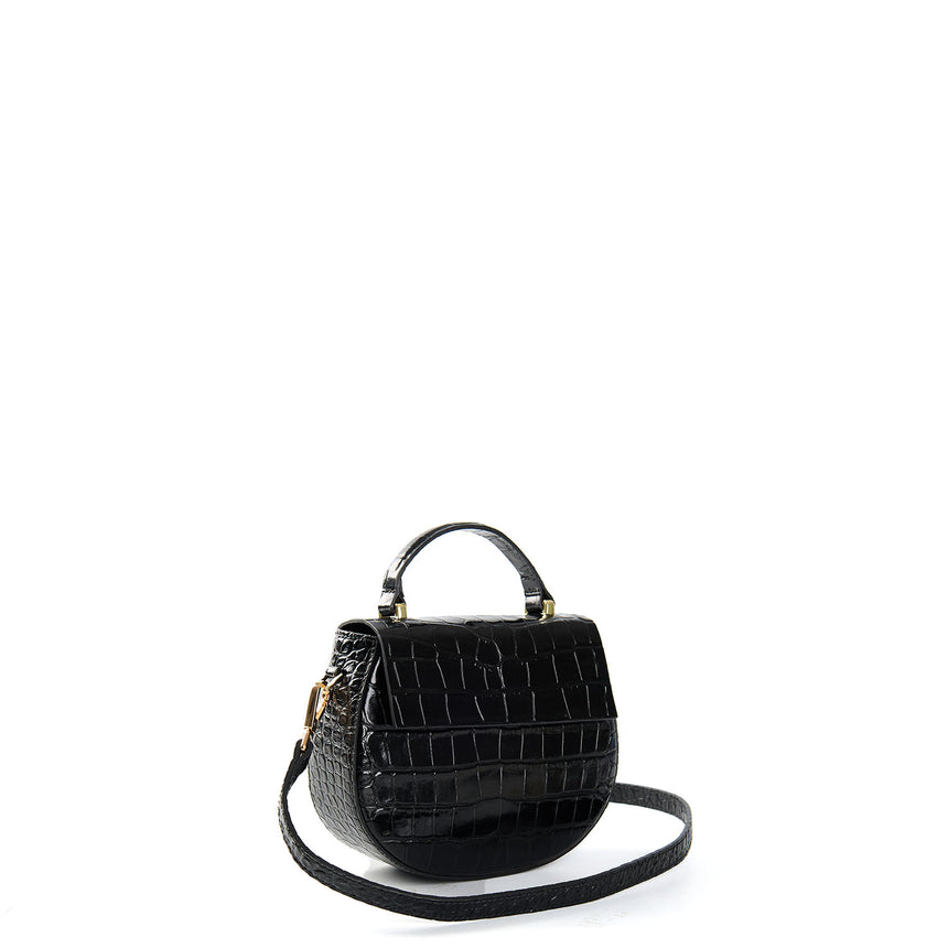 BLACK MINI CLEO BAG
