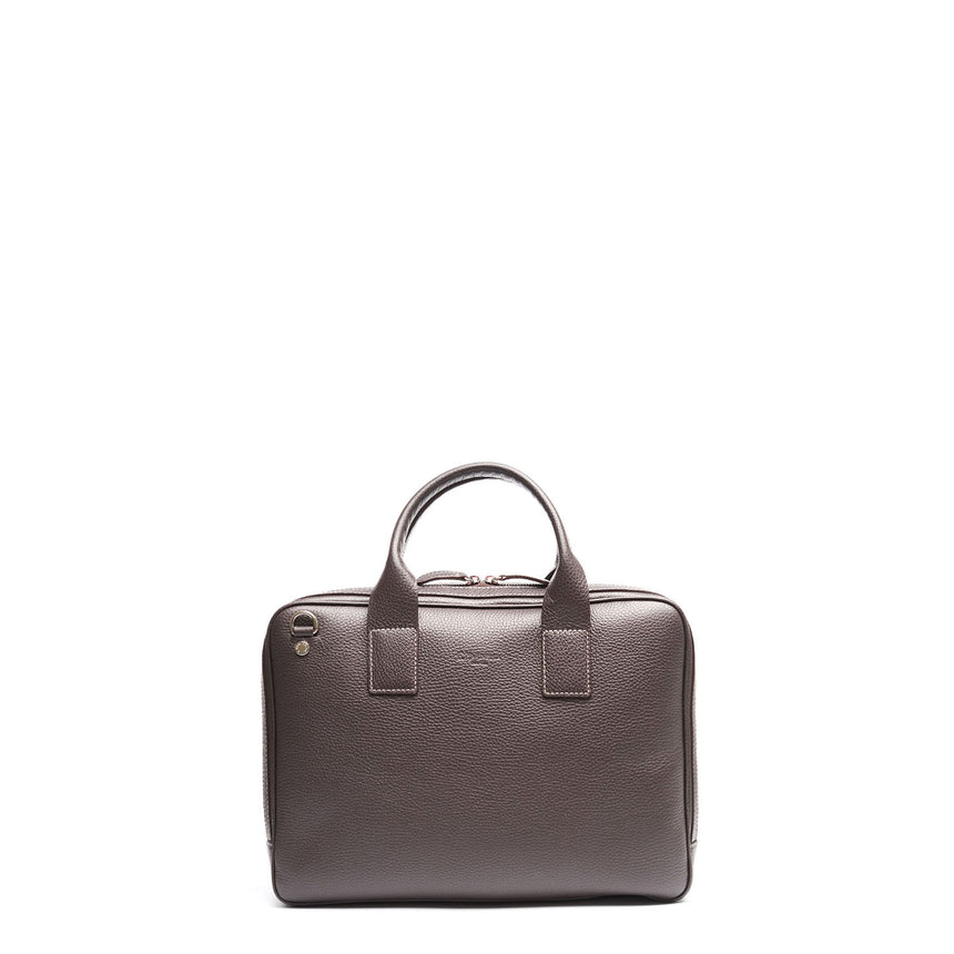 DARK BROWN BRIEFCASE