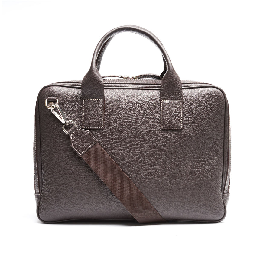 DARK BROWN BRIEFCASE