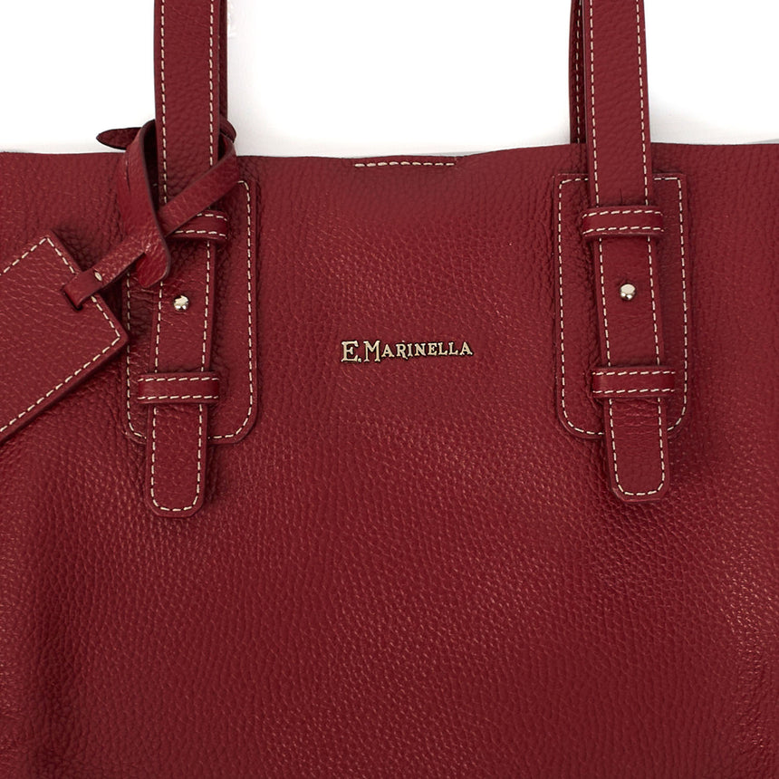 BURGUNDY SLOUCHY BAG