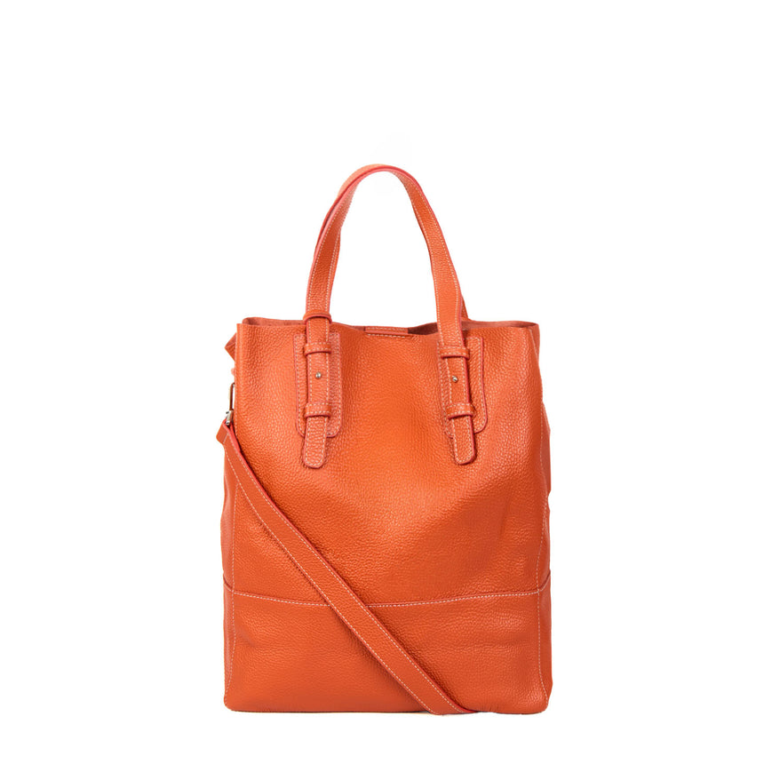 ORANGE SLOUCHY BAG