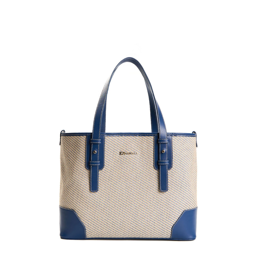 BLUE MIDI TOTE BAG