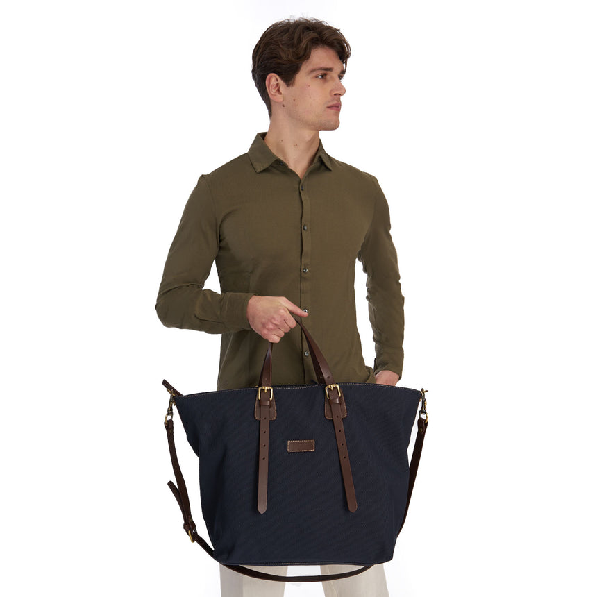 DARK BLUE WEEKEND BAG
