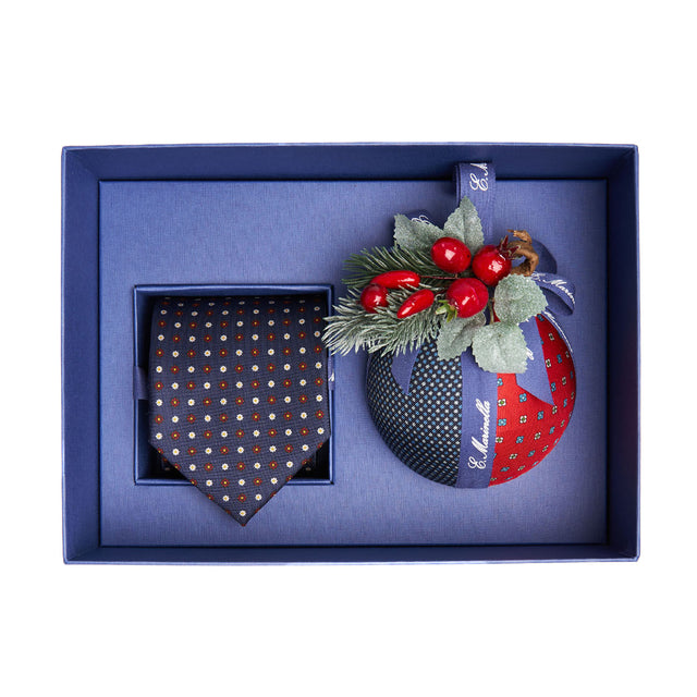 Create Your Gentleman's Classic Box - Classic Tie and Christmas Bauble