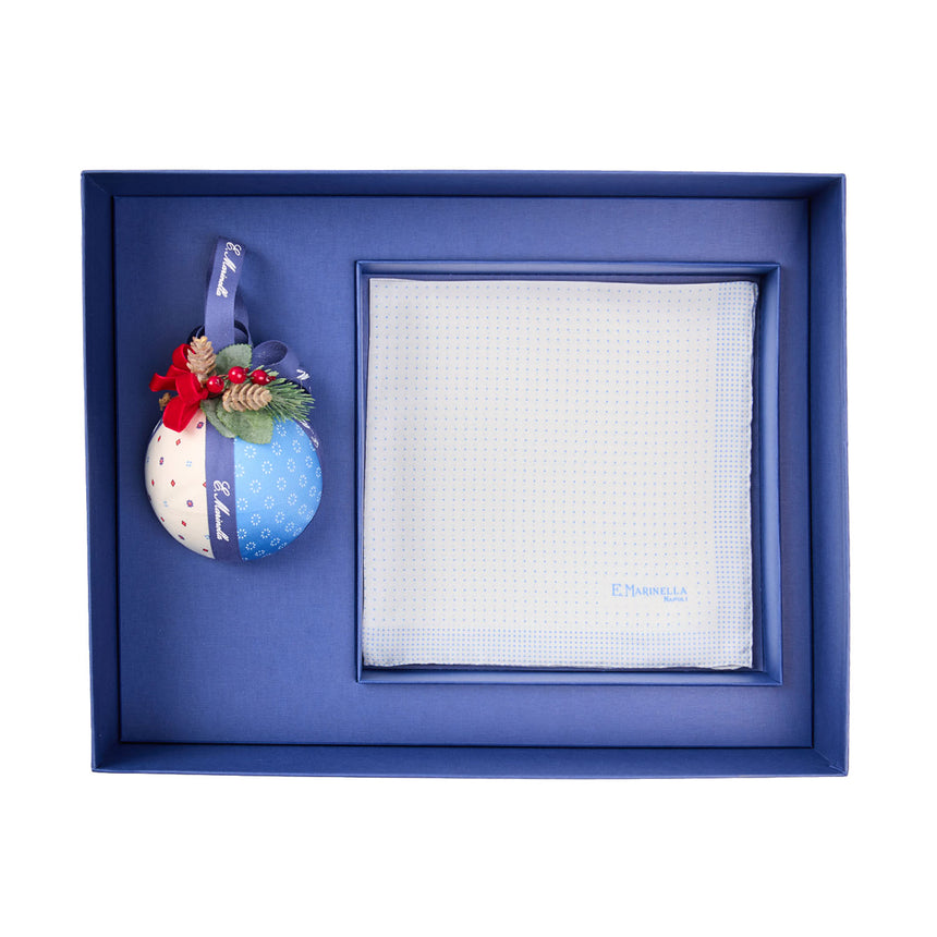 BOX DI NATALE CON POCHETTE DA TASCHINO