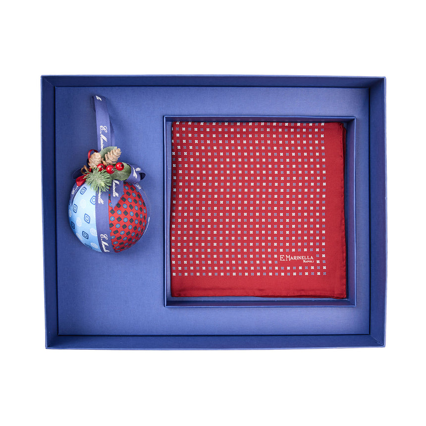 BOX DI NATALE CON POCHETTE DA TASCHINO