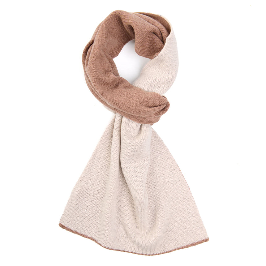 BOX DI NATALE CON SCALDACOLLO ROSA IN CASHMERE