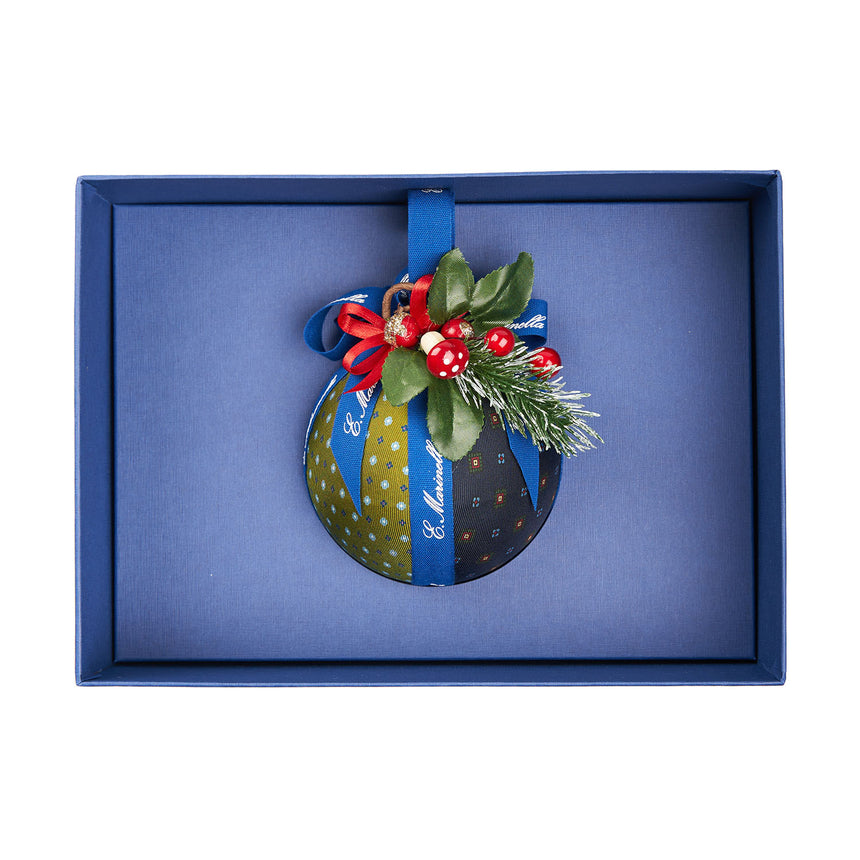 PALLINA DI NATALE VERDE OLIVA