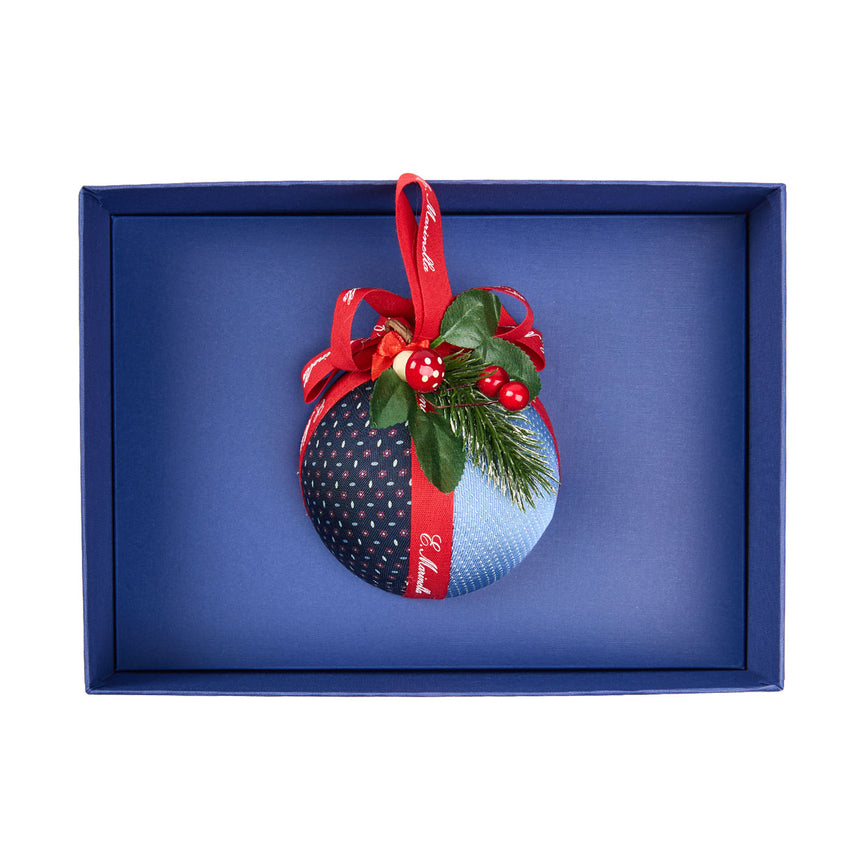 DARK BLUE FESTIVE ORNAMENT