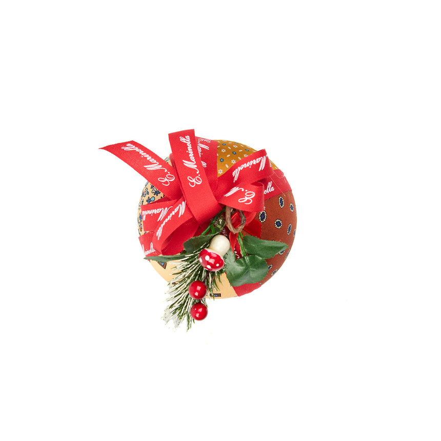 YELLOW FESTIVE ORNAMENT