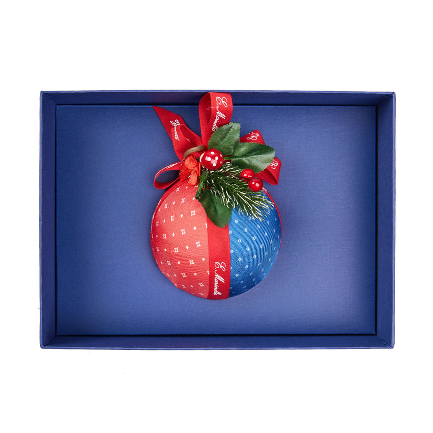 RED FESTIVE ORNAMENT