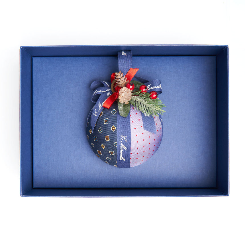 BLUE FESTIVE ORNAMENT