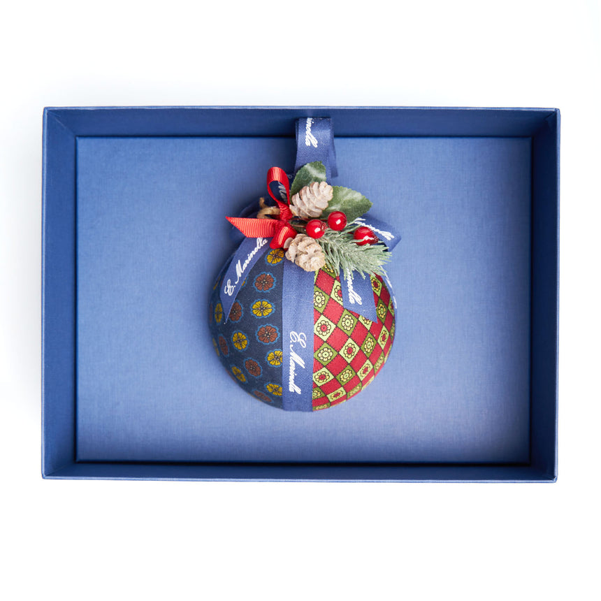 PALLINA DI NATALE BLU