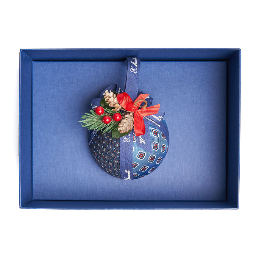 BLUE FESTIVE ORNAMENT
