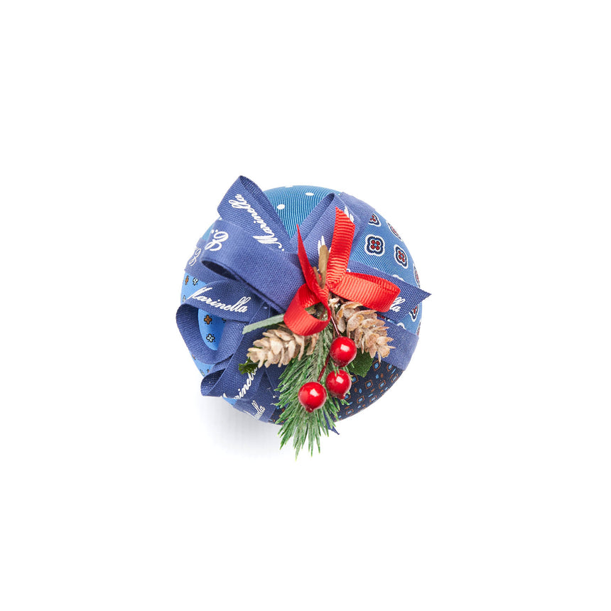 BLUE FESTIVE ORNAMENT