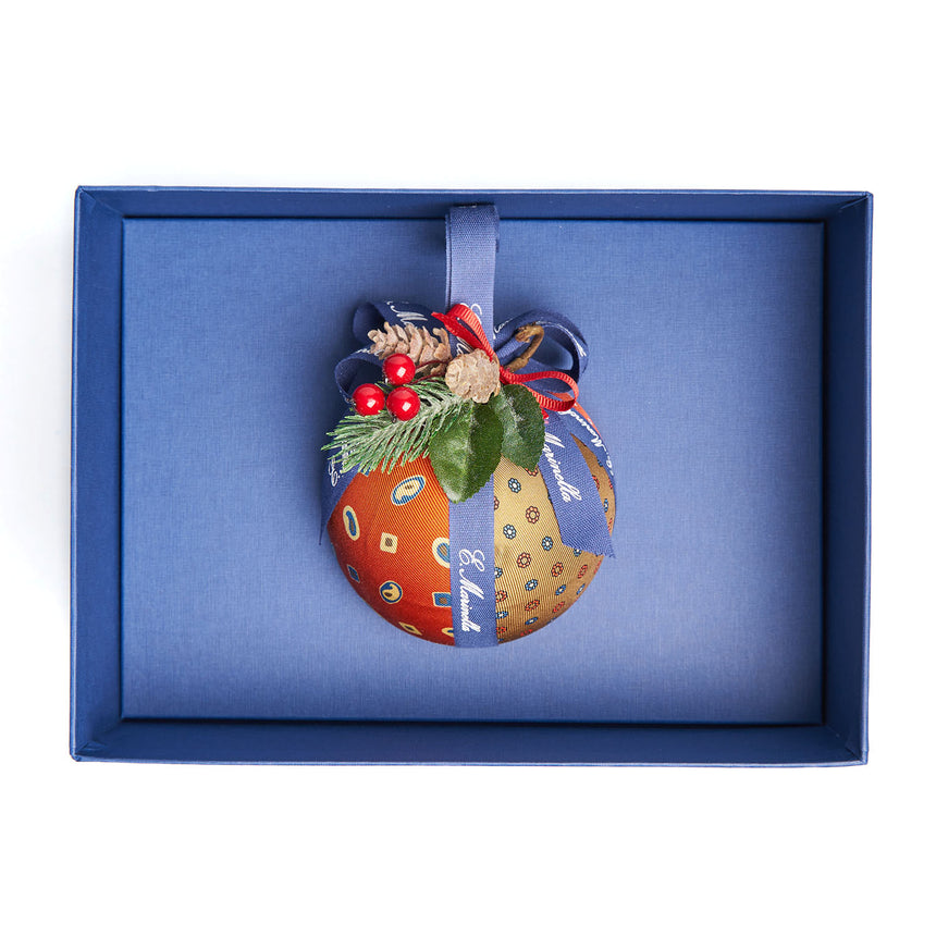 PALLINA DI NATALE ARANCIONE