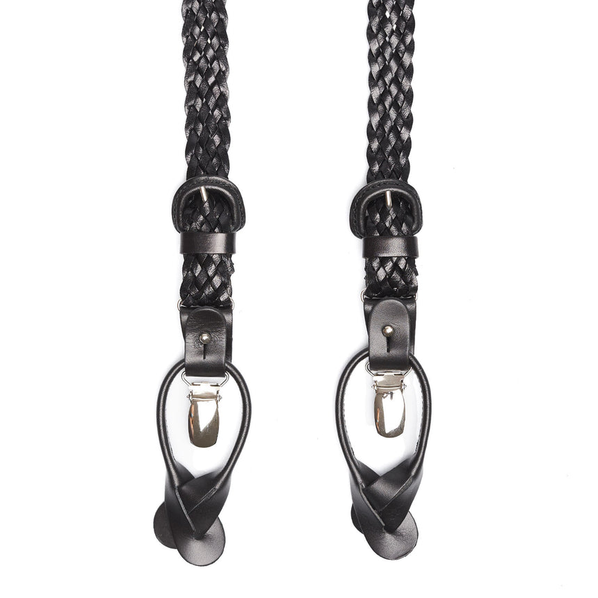 BRETELLE INTRECCIATE NERE