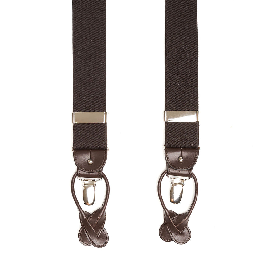 BRETELLE EM MARRONE SCURO