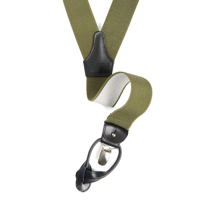 OLIVE GREEN BRACES