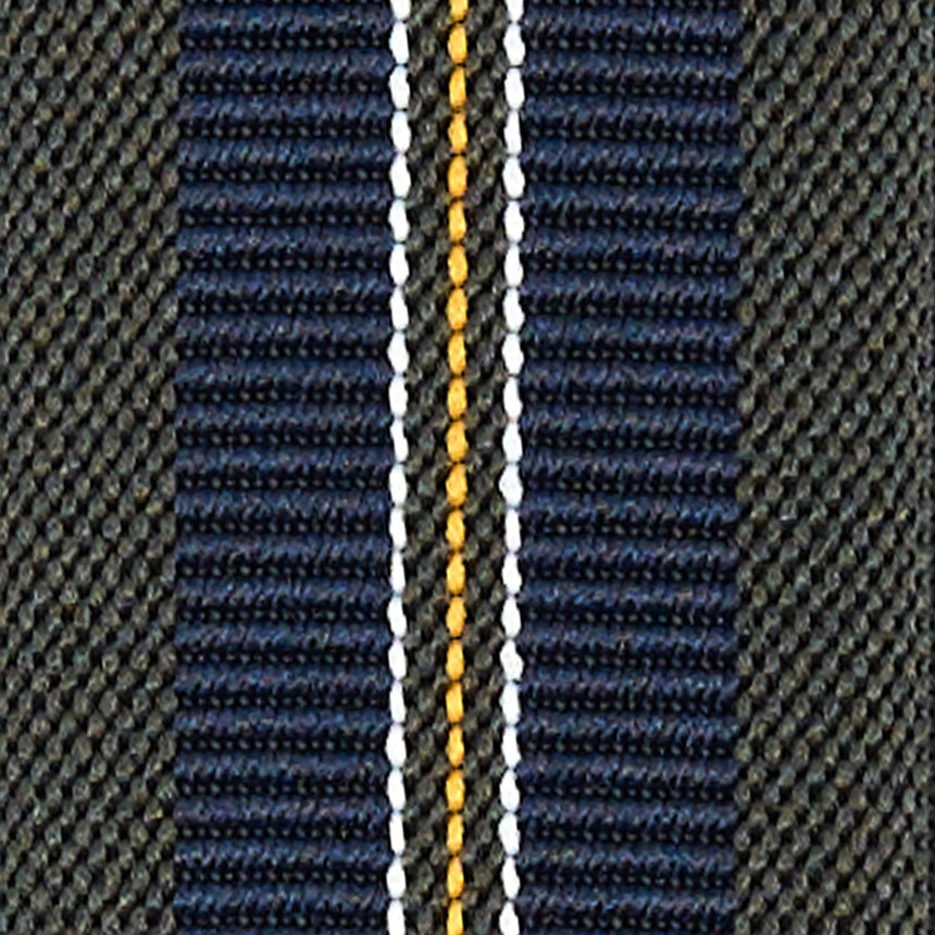 OLIVE GREEN AND DARK BLUE BRACES