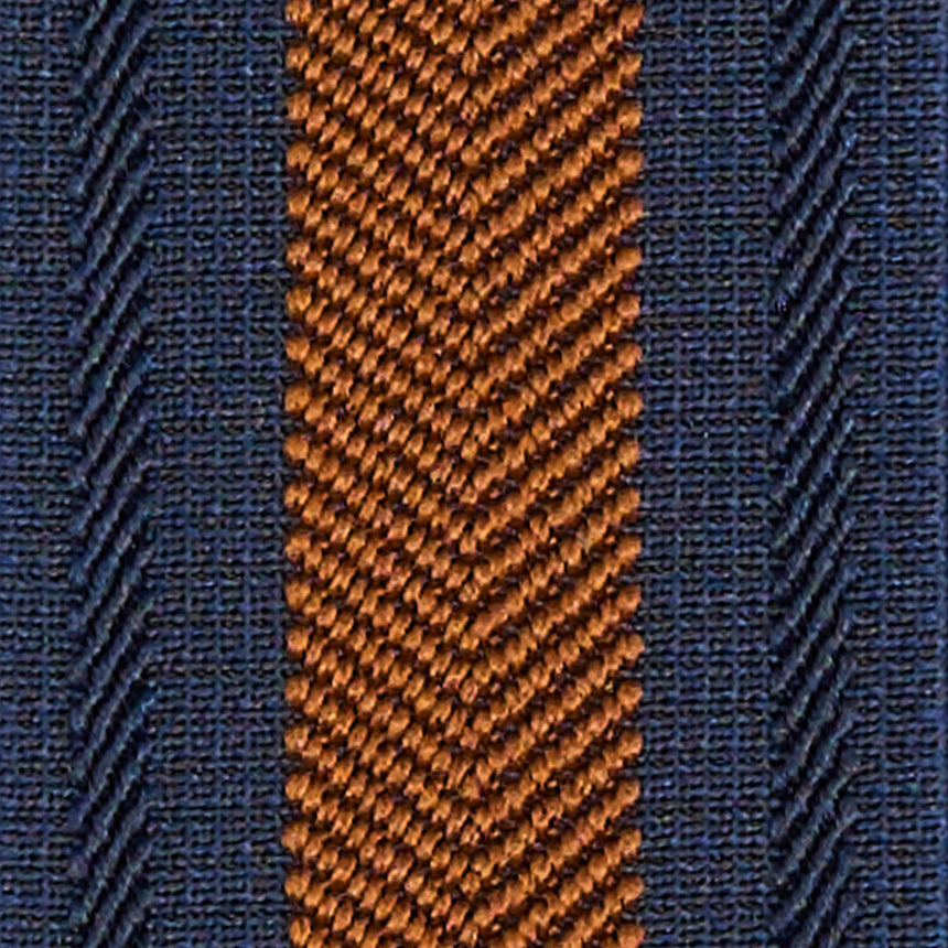 DARK BLUE AND BROWN BRACES