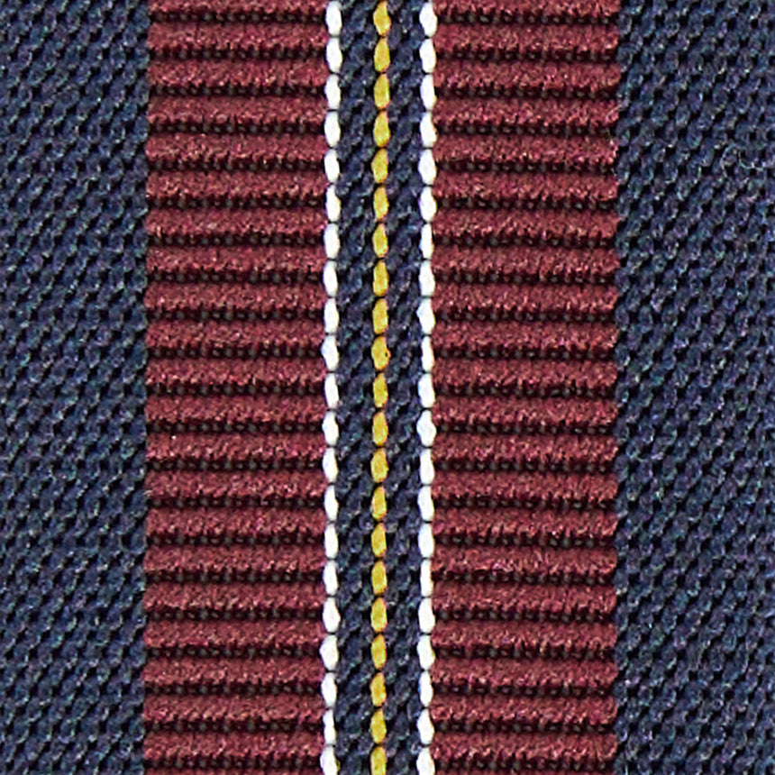 DARK BLUE AND BURGUNDY BRACES