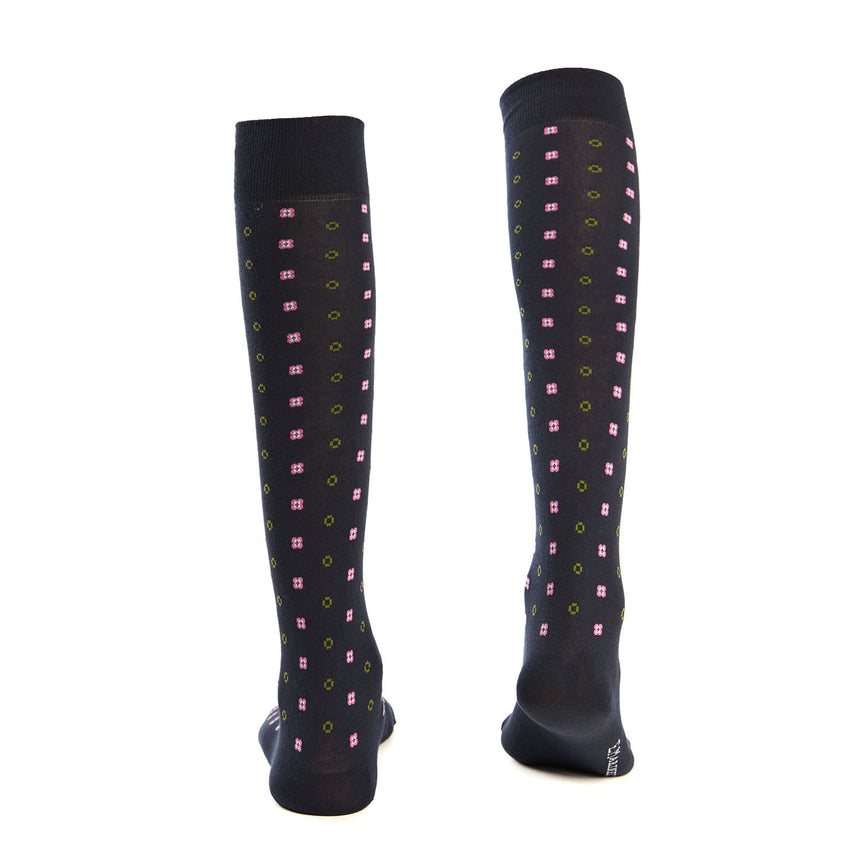 CALZE LUNGHE GRIGIE IN COTONE