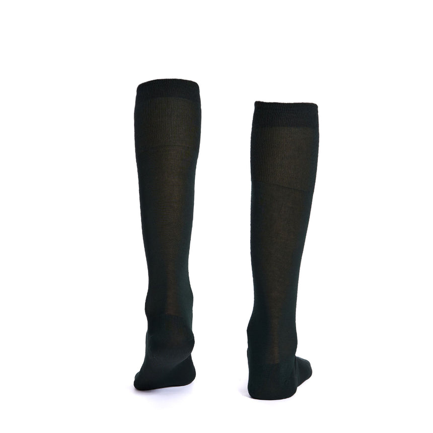 DARK GREEN LONG SOCKS
