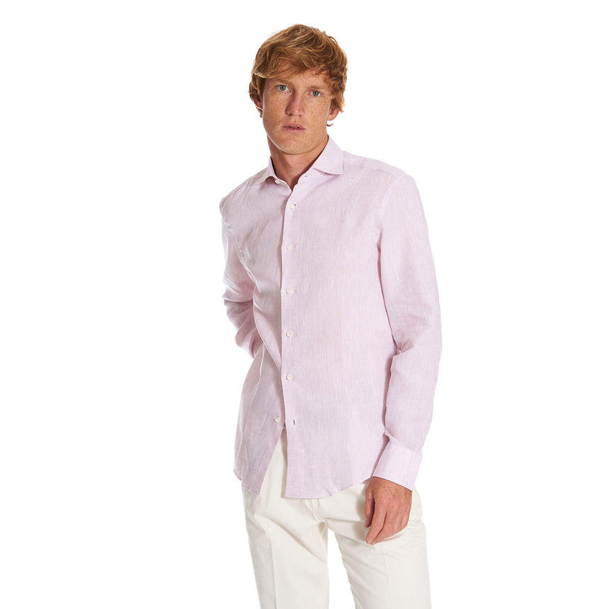 LILAC LINEN SHIRT