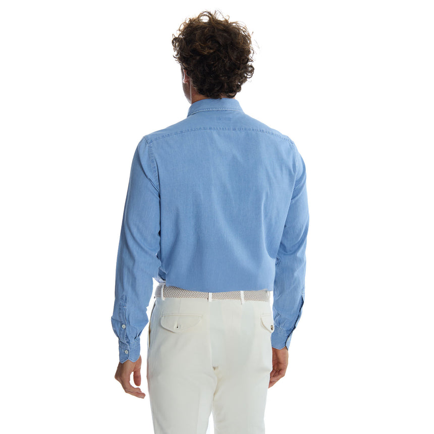 FADED DENIM SHIRT