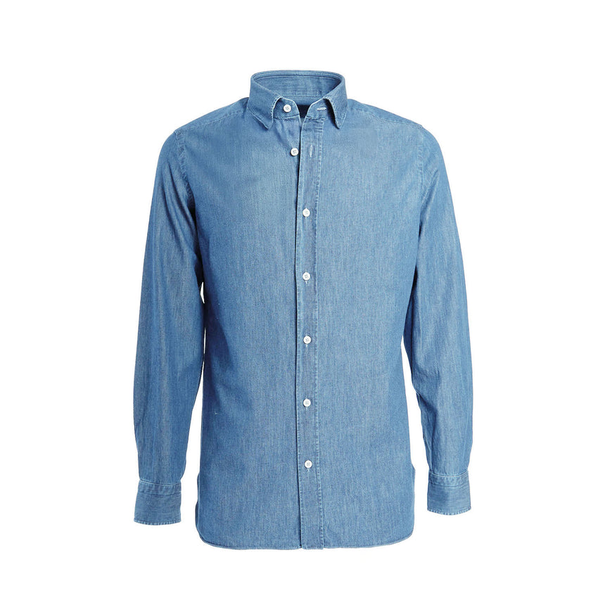 CAMICIA JEANS DELAVE