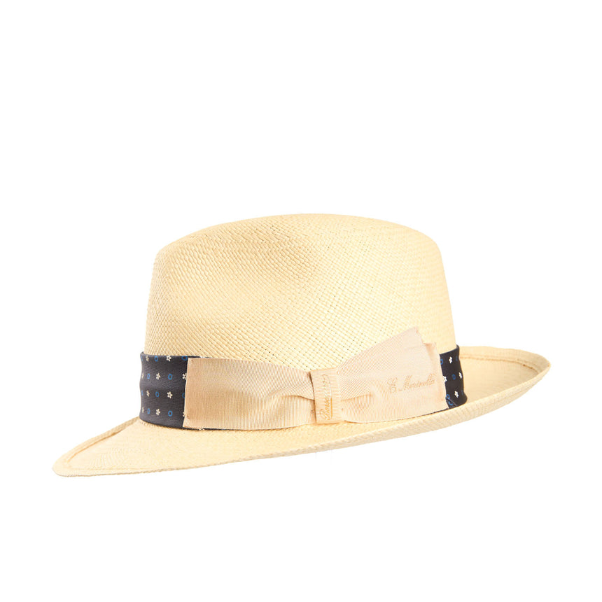 PANAMA FEDERICO MODEL WITH GREY SILK BAND, 57 CM