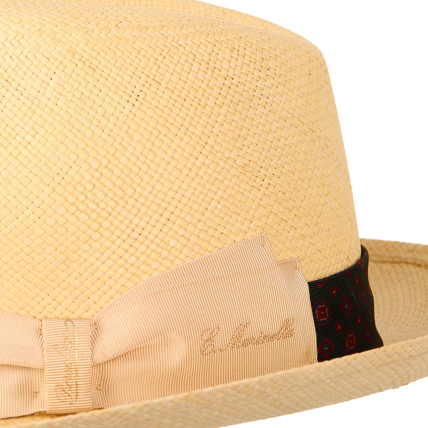 PANAMA FEDERICO MODEL WITH DARK GREEN SILK BAND, 61 CM