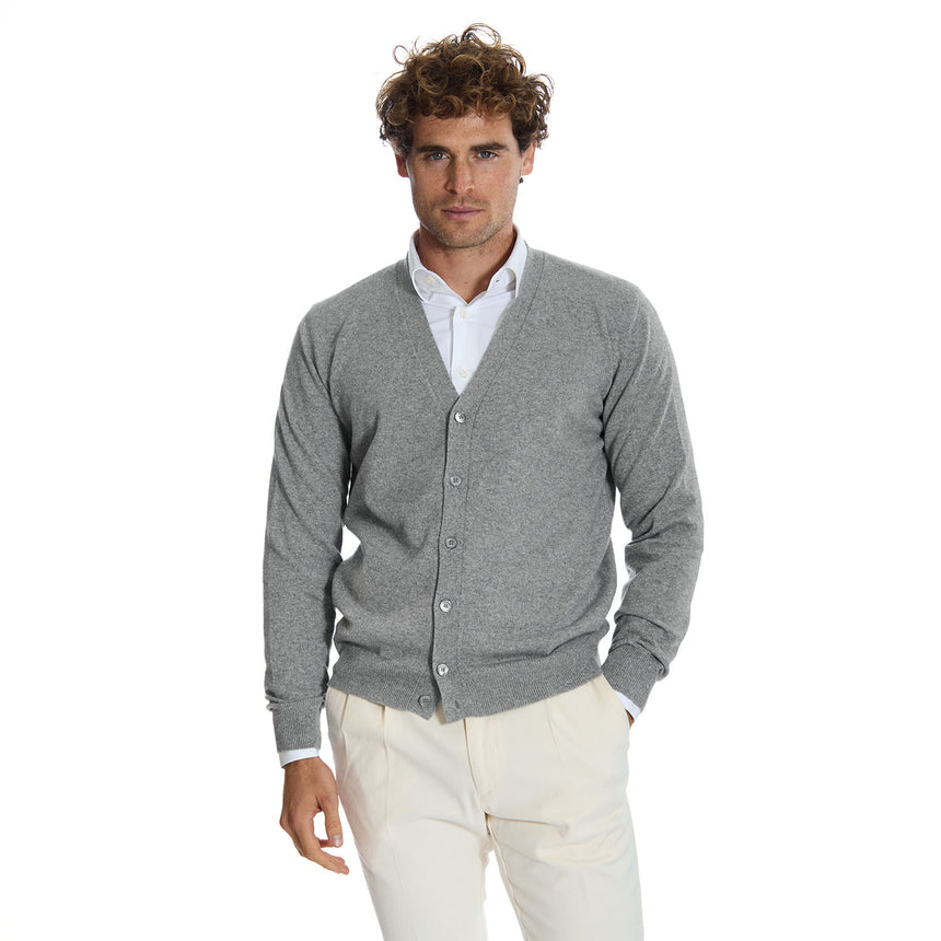 LIGHT GREY CARDIGAN