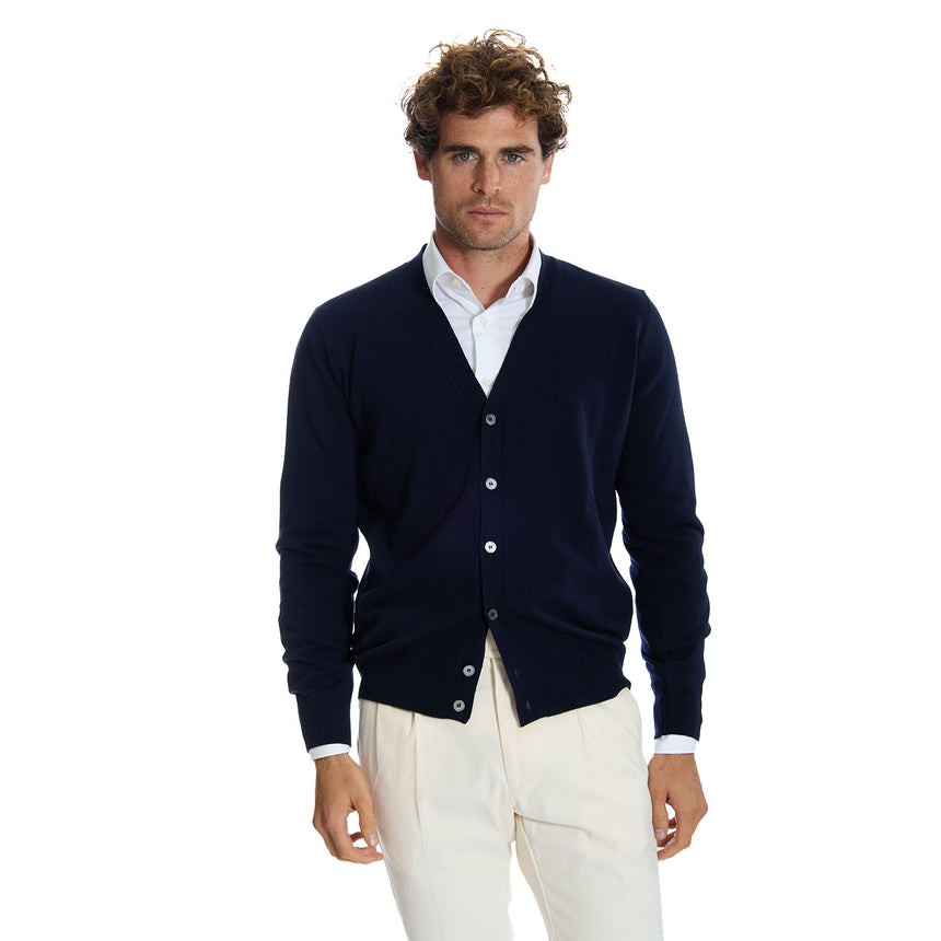 DARK BLUE CARDIGAN