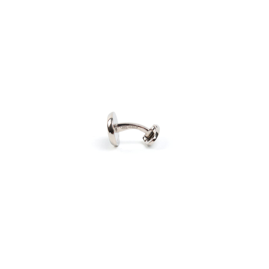 POWDER BLUE SILVER CUFFLINKS