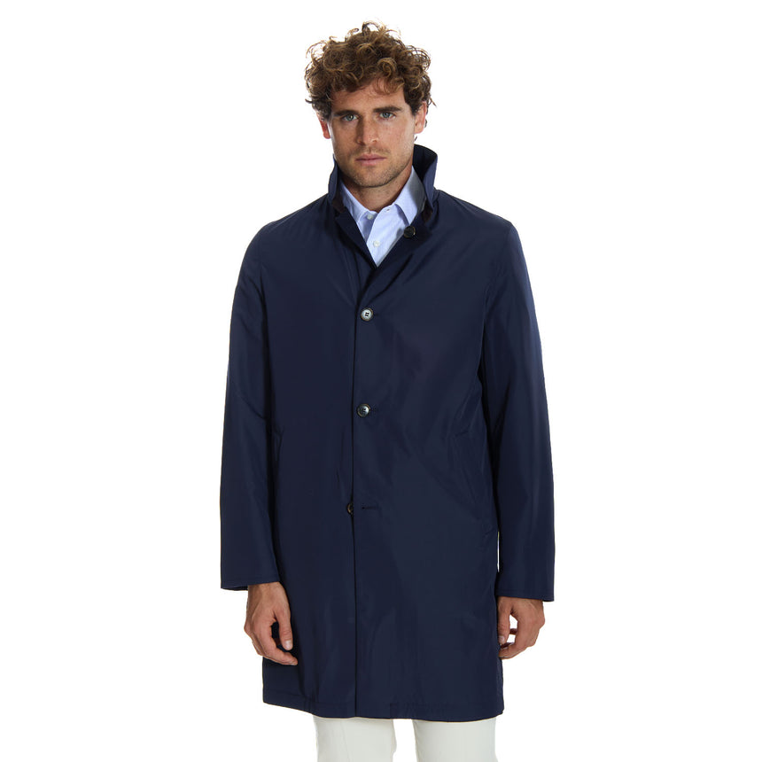 BLUE DOUBLE-FACED COAT