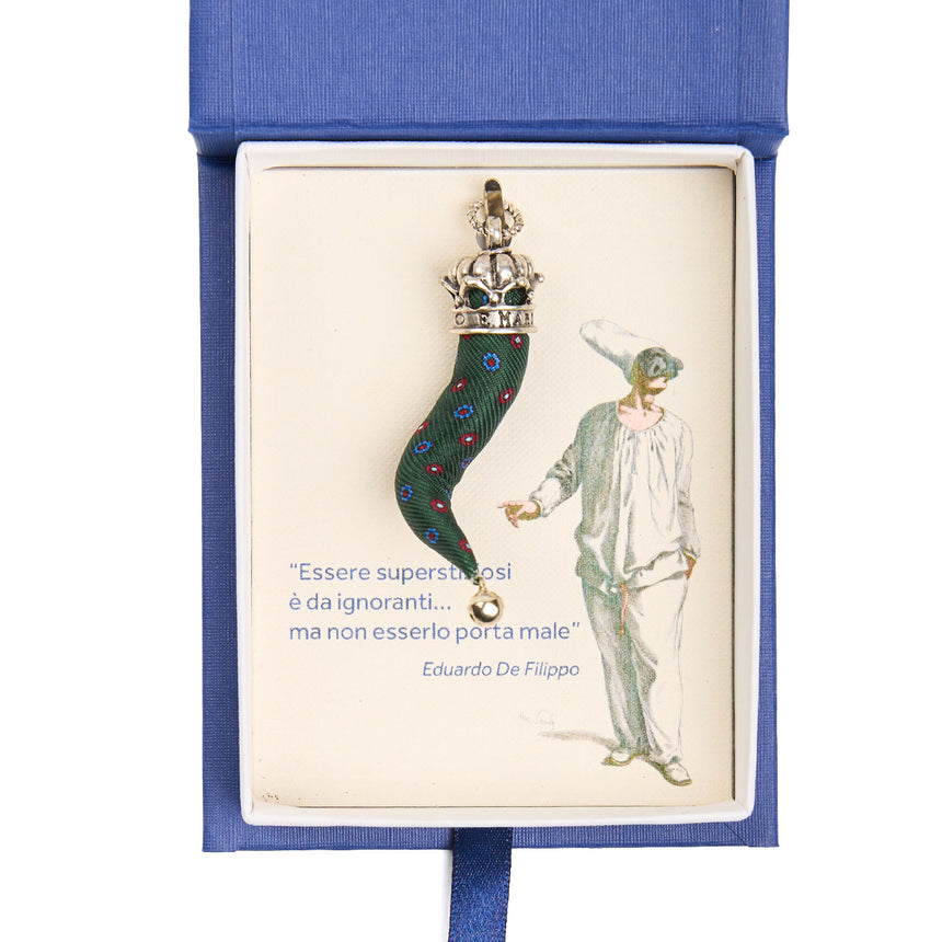 DARK GREEN GOOD-LUCK CHARM